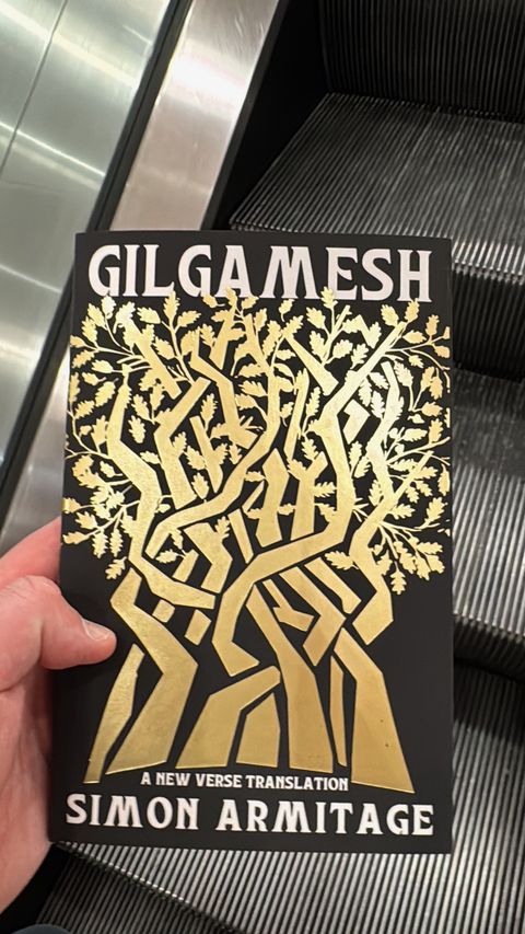 Cover of Simon Armitage’s verse translation of Gilgamesh.