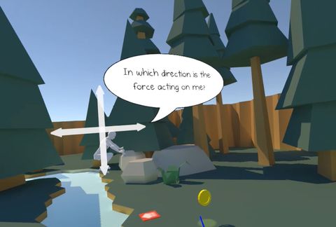 Image of question being pose in app