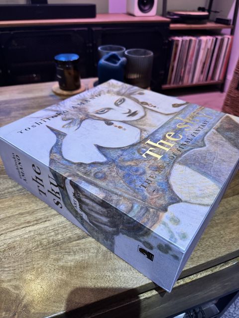 Photograph of the sky: the art of final fantasy book. It's a huge thick cube of nostalgia.