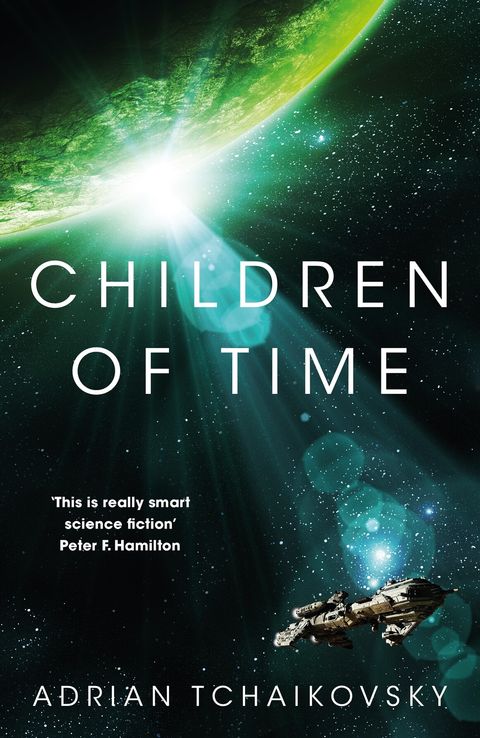 Book cover of Children of Time by Adrian Tchaikovsky